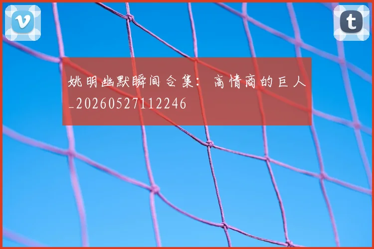 姚明幽默瞬间合集：高情商的巨人_20260527112246